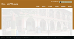 Desktop Screenshot of fincahotelvillalucia.com